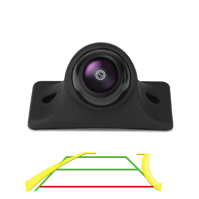 GreenYi Car Backup Camera with Dynamic Trajectory Guide Line, GreenYi AHD1080P Reverse Rear View Cam, Adjustable Fisheye Lens, Night Vision Waterproof 170 Degree Wide View - Image 1