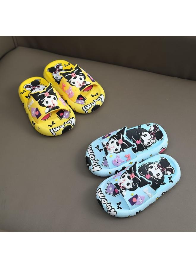 شك صنادل وشباشب للأطفال من Kulomi، صيفية للفتيات، حمام داخلي، غير قابل للانزلاق، جزء سفلي ناعم للأبوين والطفل، سانريو للفتيات الصغيرات والمتوسطة - Image 3