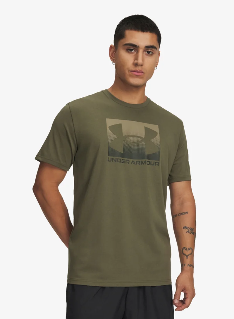 اندر ارمر Boxed Sports Logo T-Shirt