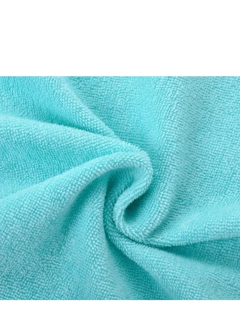 8pcs Square Newborn Baby Nursing Saliva Towels Babe Washcloth Handkerchief - Random color - Image 2