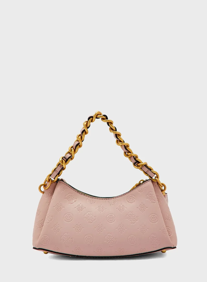 GUESS Geva Top Zip Satchel