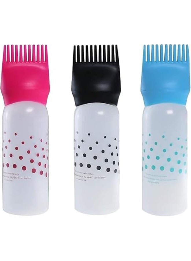 Hair dye brush with dye applicator bottle – Professional coloring tools for salons and home (color may vary) - Image 3