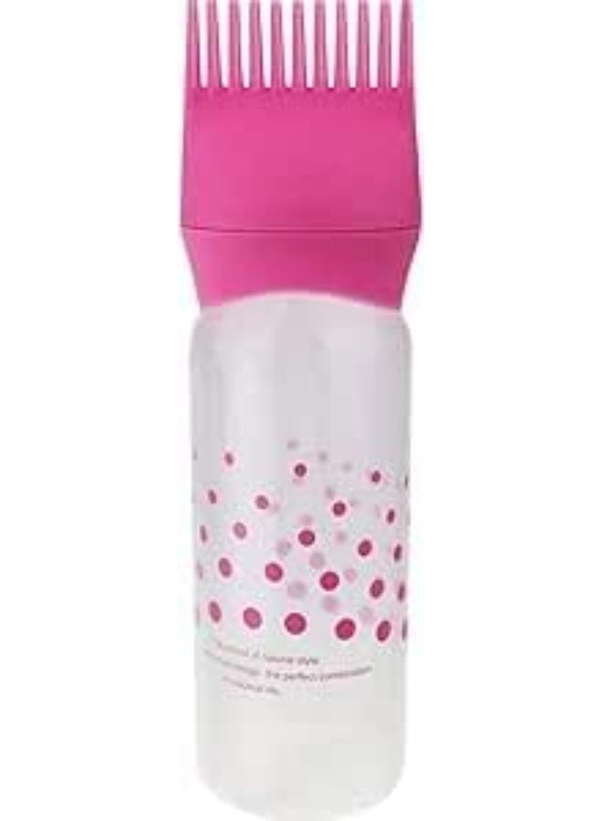 Hair dye brush with dye applicator bottle – Professional coloring tools for salons and home (color may vary) - Image 1