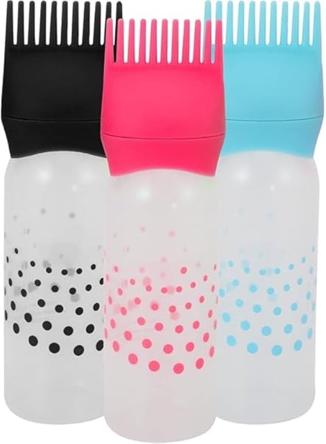 Hair dye brush with dye applicator bottle – Professional coloring tools for salons and home (color may vary) - Image 2