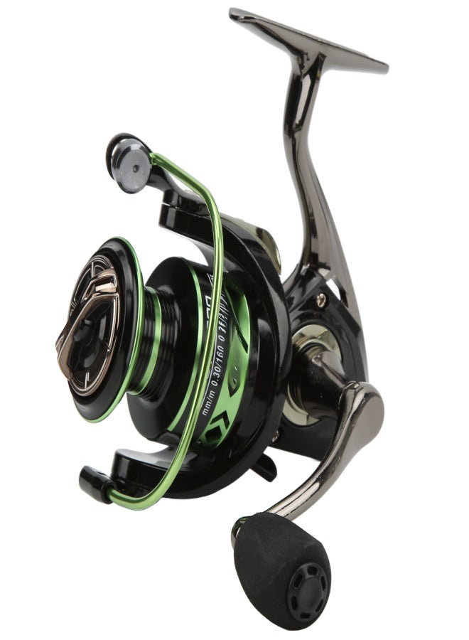 DEUKIO All Metal Fishing Line Wheel 45° Large Chamfer 5.2:1 Spinning Wheel Fishing ReelsDK4000 - Image 1