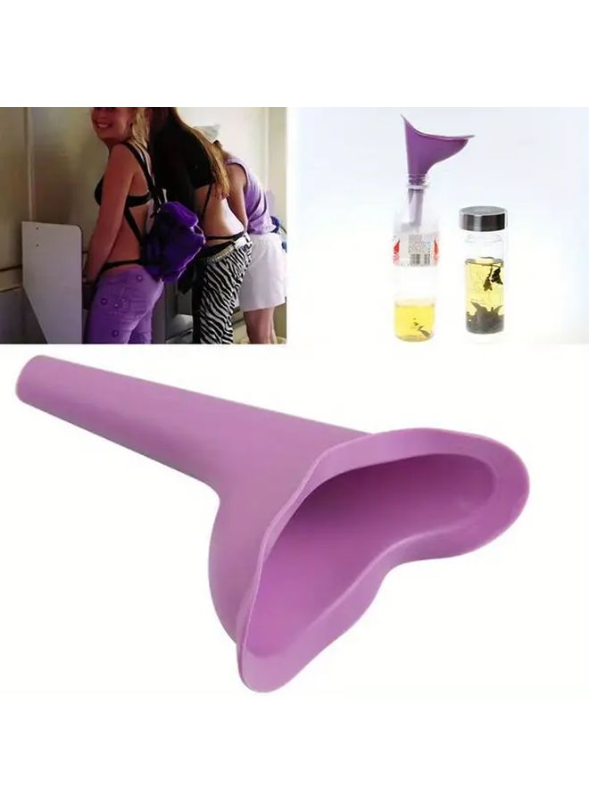 Portable Travel Urinal for Women 3 Pcs Stand Up Emergency Toilet for Outdoor Indoor Use - Image 3