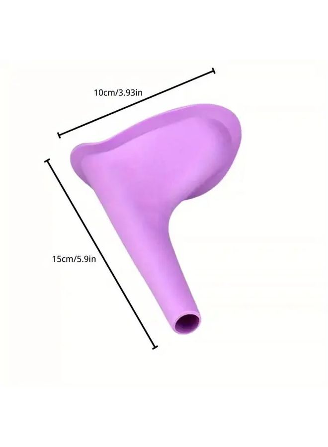 Portable Travel Urinal for Women 3 Pcs Stand Up Emergency Toilet for Outdoor Indoor Use - Image 2