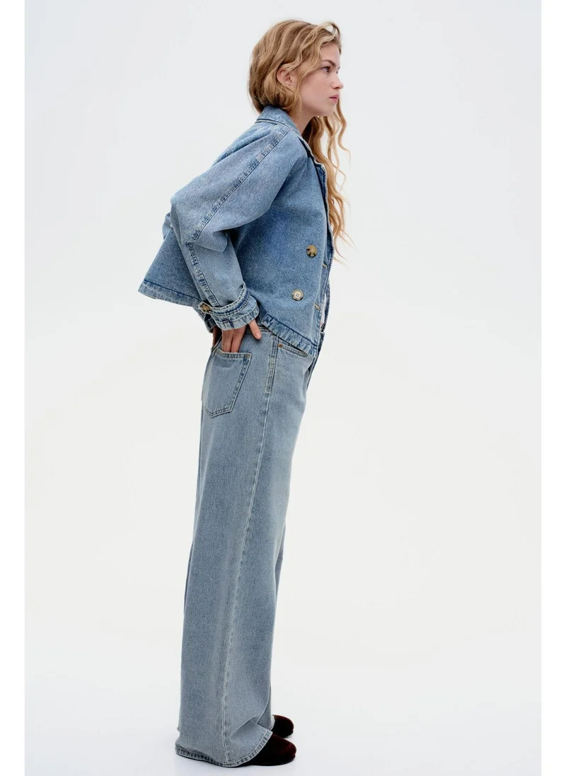اتش اند ام Short trench coat