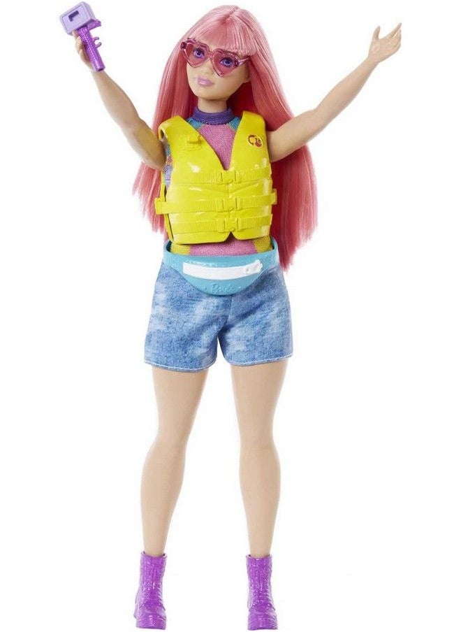 Barbie It Takes Two Camping Playset With Daisy Doll (Curvy With Pink Hair 11.5 In) Pet Puppy Kayak & Camping Accessories Gift For 3 To 7 Year Olds  - Image 5