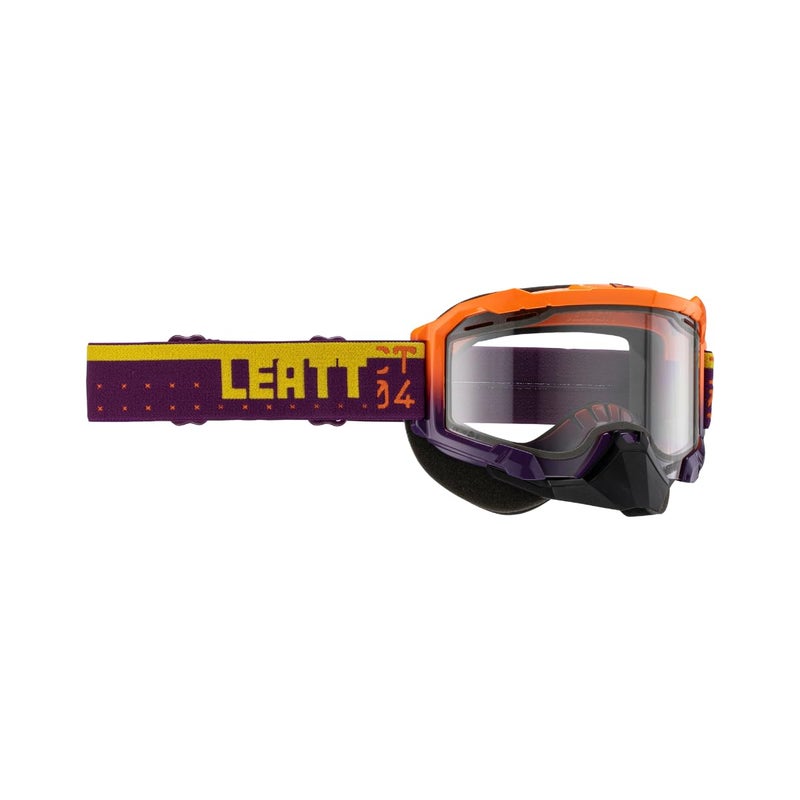 Leatt Goggle Velocity 4.5 SNX Adult (Purple with Clear Lens) - Image 5