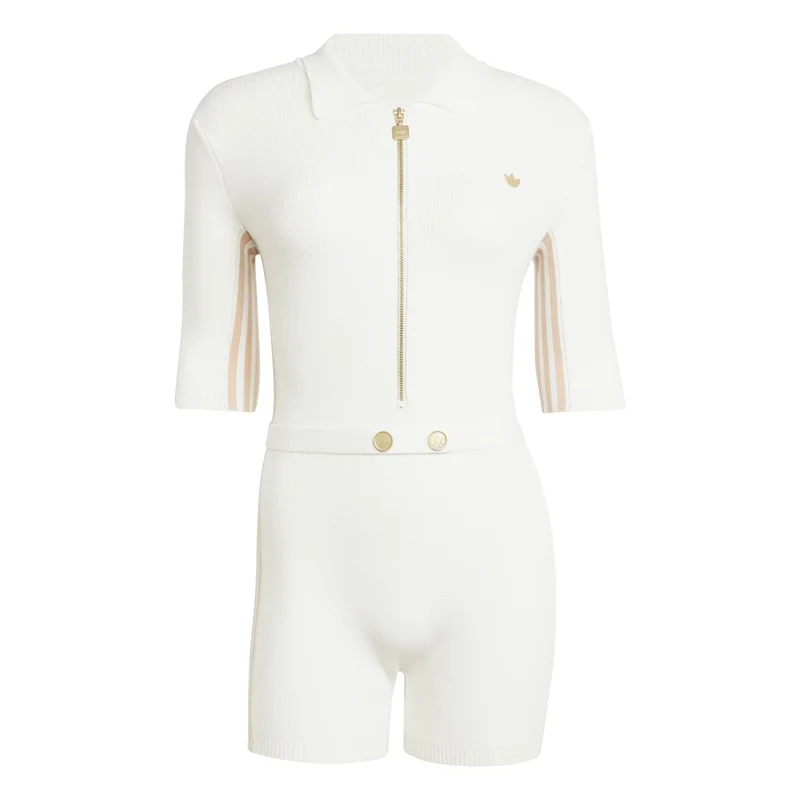 Adidas KNIT ONESIE White Originals Women SUITS