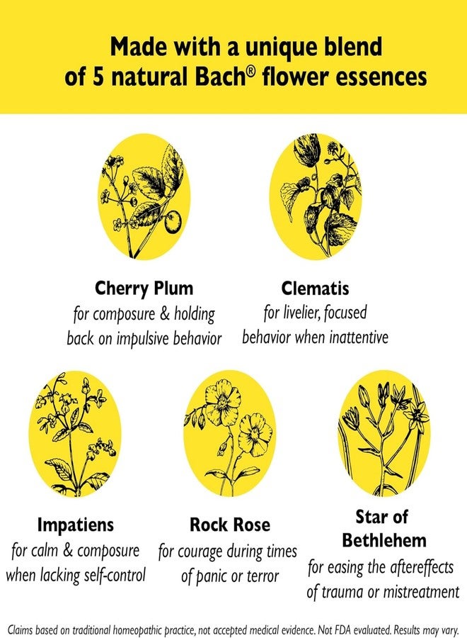 Bach Rescue Remedy PET Dropper 20mL, Natural Stress Relief, Calming for Dogs, Cats, & Other Pets, Homeopathic Flower Essence, Thunder, Fireworks & Travel, Separation, Sedative-Free - Image 4