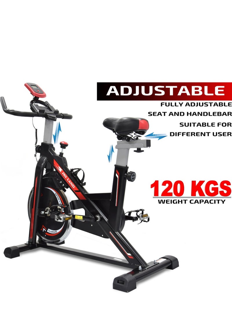 Sky Land Luxury Indoor Spinning Bike, Fully Adjustable Stationary Exercise Bike  - Image 3