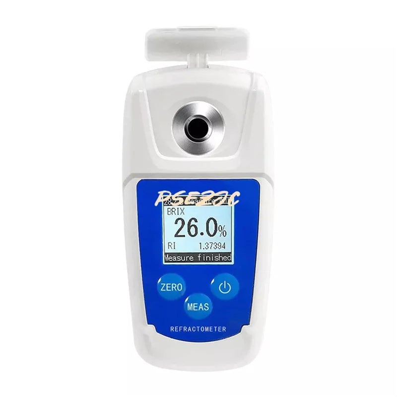 Refractometer, Sugar Refractometer Digital Display Fruit Sugar Meter Fruit Juice Beverage Sugar Content Meter Detector,for Honey,ph Refractometer - Image 1