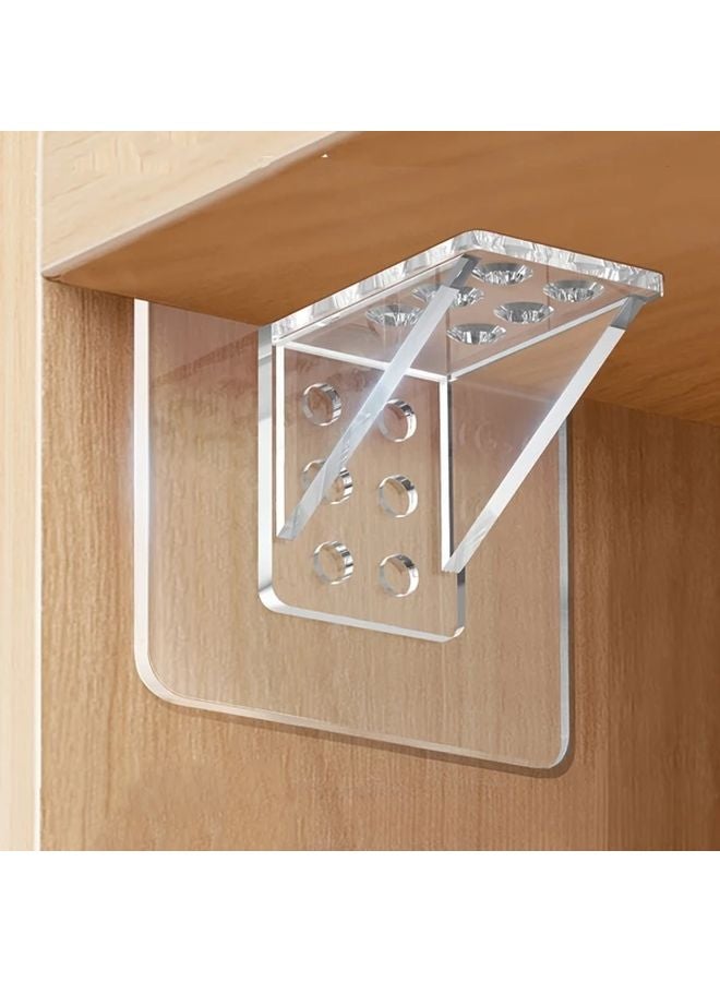 10pcs Heavy Duty Self Adhesive Shelf Support Pegs No Drill Strong Partition Brackets - Image 5