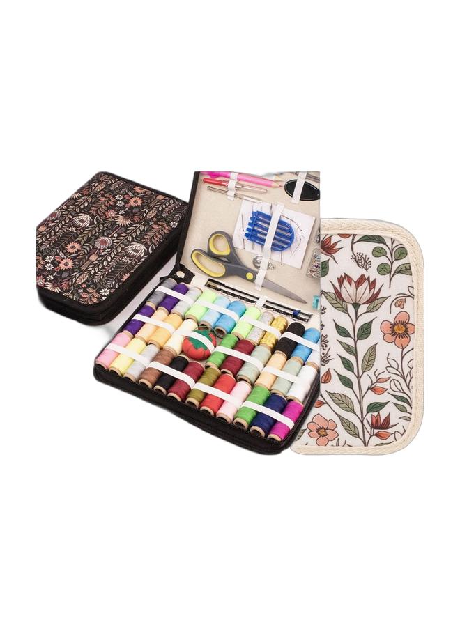 BELLA CIAO Portable Home Sewing Kit Over 200 Pieces Emergency Travel Sewing Box Hand Sewing Bag for Beginners and Hobbyists & Sewing kit complete set sewing tools for tailors beginners students travel and home portable sewing bag with sewing accessories needle thread scissors clothing repair tools for emergencies and everyday use multi purpose sewing accessories for stitching tailoring embroidery compact sewing kit for travel home and work practical gift for children young women and familiesBundle - Image 1