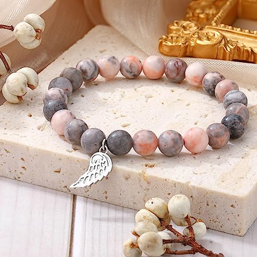 UPROMI Sympathy Gifts for Loss of Mom Mother, Sympathy Bracelet Bereavement Remembrance Gifts, Memorial Jewelry Condolence Grief Sorry for Your Loss - Image 3
