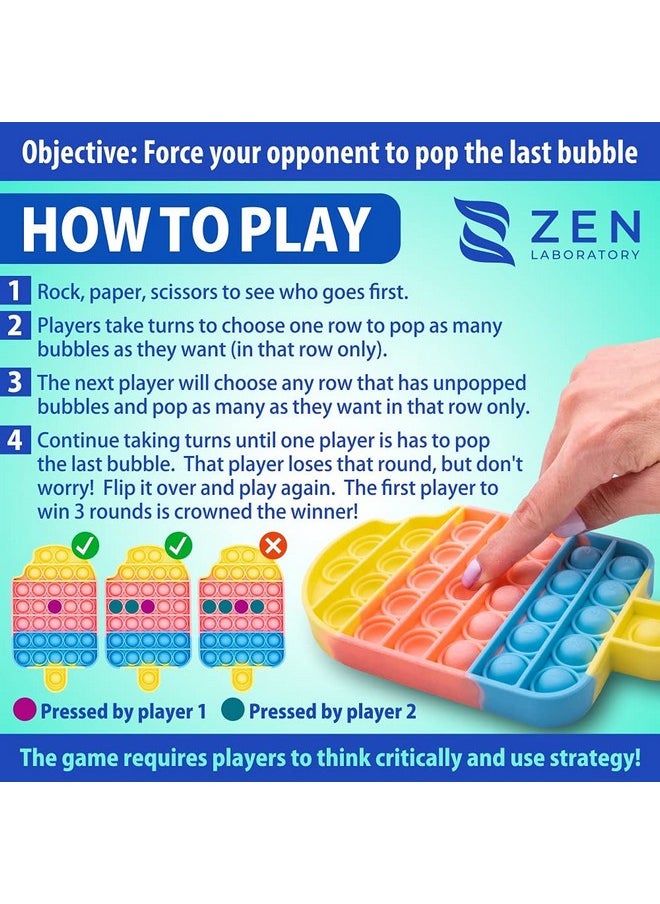Zen Laboratory 50 Pcs Fidget Toys Pack - Kids Stocking Stuffers Gifts For Kids, Party Favors Autism Autistic Children - Adults Stress Relief Sensory Toy - Adhd Toys Bulk For Classroom Treasure Box Prizes - Pop Its  - Image 4
