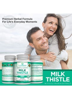 PUREPREMIUM SUPPLEMENTS PurePremium Milk Thistle Supplement with Silymarin Extract - Liver Support Health Supplement - Maintain Normal Liver's Function - Vegan Silymarin Milk Thistle - 120 Tablets  - Image 5