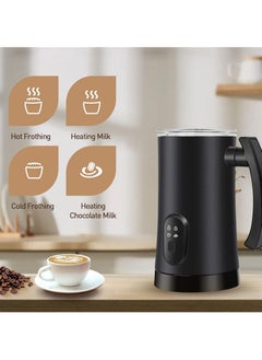 Joshberg Electric Milk Frother, 4 in 1 Milk Steamer,11.8oz/350ml Automatic Warm and Cold Foam Maker for Coffee,Latte, Cappuccino, Macchiato, Hot Chocolate  - Image 5