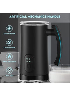 Joshberg Electric Milk Frother, 4 in 1 Milk Steamer,11.8oz/350ml Automatic Warm and Cold Foam Maker for Coffee,Latte, Cappuccino, Macchiato, Hot Chocolate  - Image 4