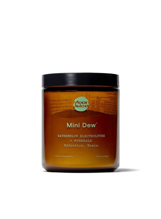 Moon Juice - Mini Dew Electrolytes Powder - Watermelon, 30 Servings - 2in1 Electrolytes & Minerals - Hydration & Brain Function - 3rd Party Tested - 100% Traceable - Sugar Free, Vegan, Non GMO, Keto - Image 1