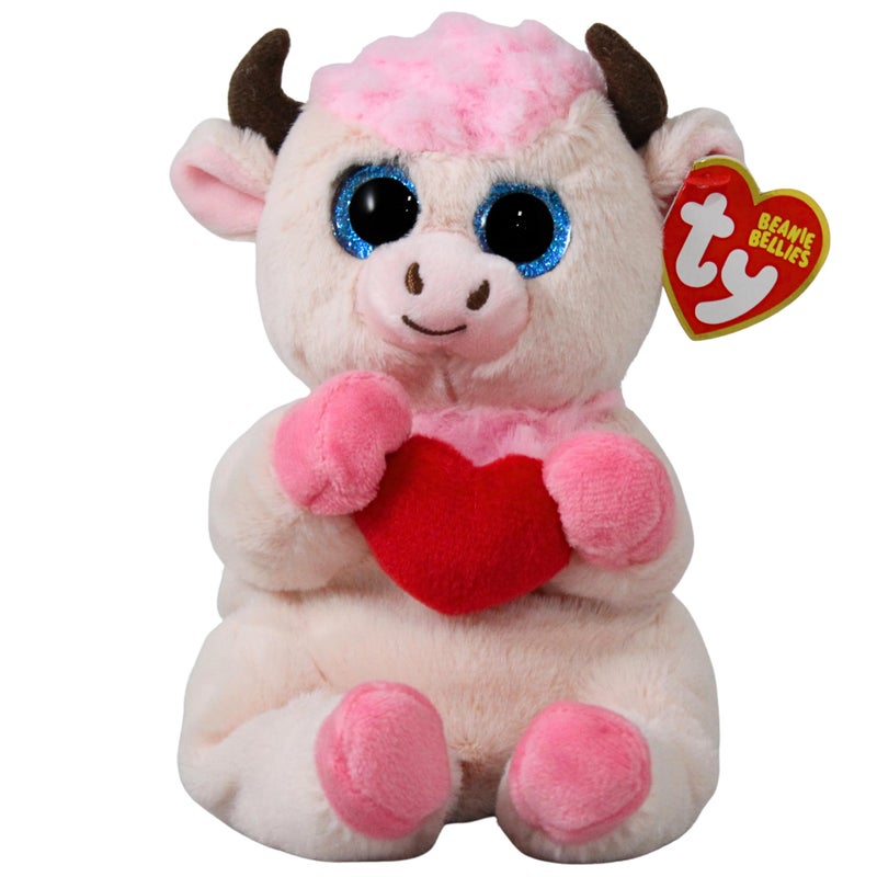 Ty Beanie Babies Sprinkles Cow with Heart - Image 3