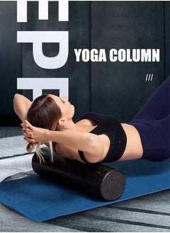 SPORT High Density Yoga Foam Roller for Back, Legs, Exercise, Weight Lifting, Massage, Muscle Recovery and for Pain Relief Great for Fitness Enthusiasts of all Levels 45Cm Perfect for Developing Stamina  - Image 4
