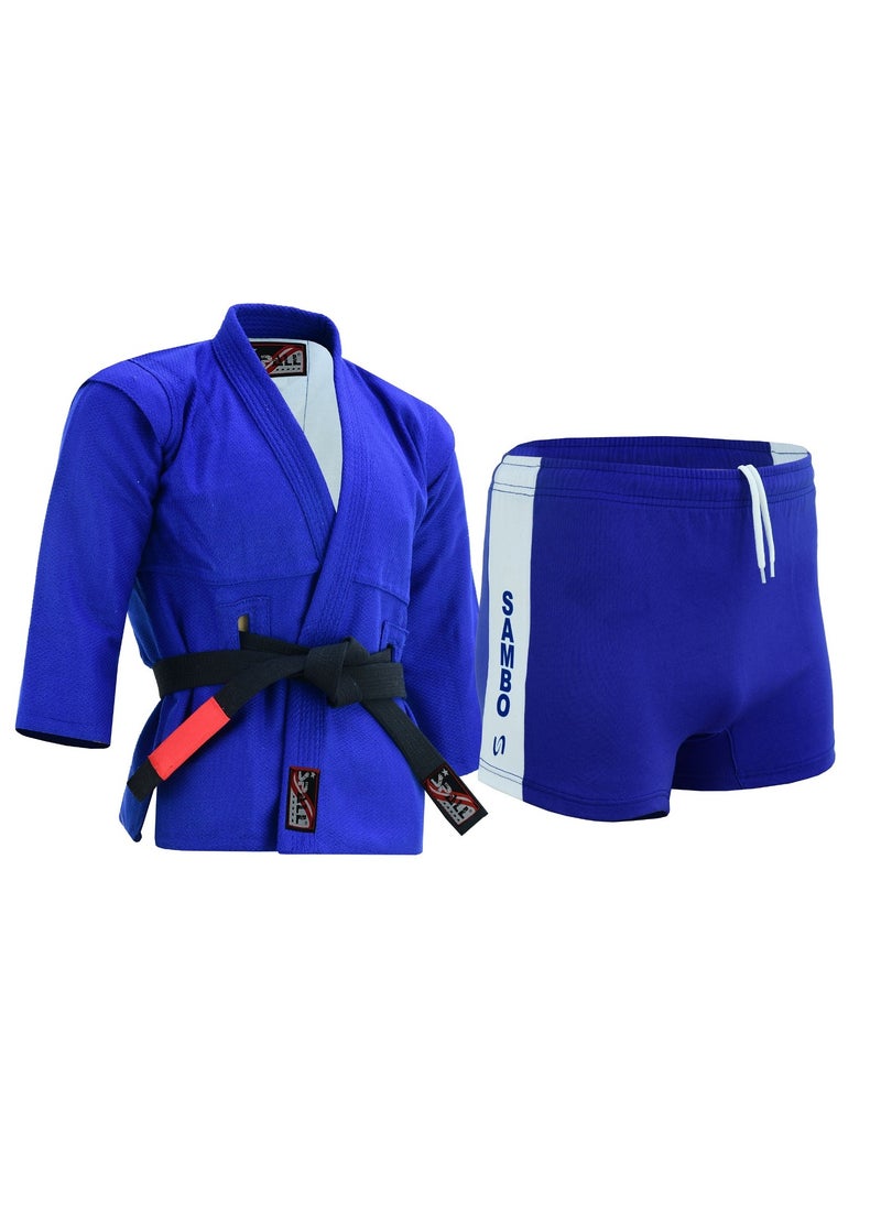Spall Sambo Suit for Training & Competition – Durable Martial Arts Uniform with Jacket & Shorts  - Image 1
