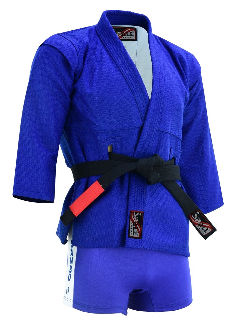 Spall Sambo Suit for Training & Competition – Durable Martial Arts Uniform with Jacket & Shorts  - Image 2