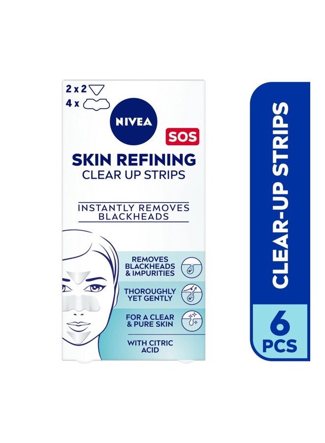 REFINING CLEAR-UP STRP 6PCS