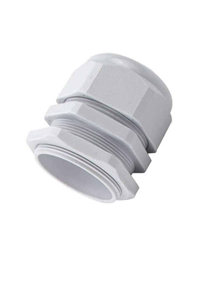 Armoured Cable Gland Kit for Outdoor Sockets and Junction Boxes & Industrial Use with Lock Nut PVC Shroud and Earth Tag (75S, A2) - Image 2