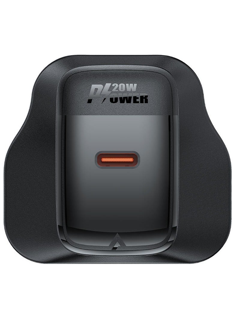 أسيفاست شاحن حائط سريع الشحن A83 PD20W (1xUSB-C) المملكة المتحدة - Image 5