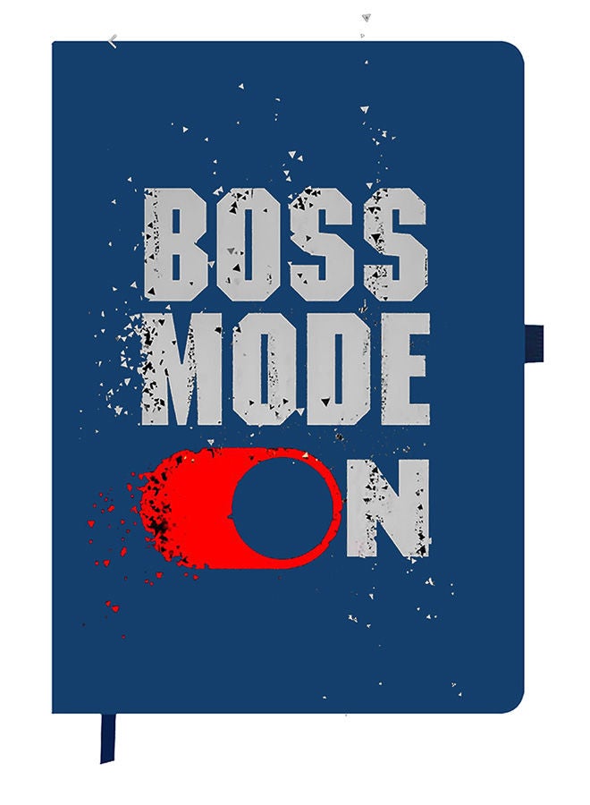 Theodor Designer A5 Thick Blue Hardcover Notebook Boss Mode - Image 1