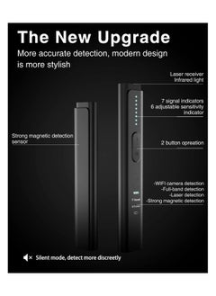 SYOSI Camera Detectors, Professional Anti Detector, for Tracker Device, Portable for Car,Office,Travel, Hidden Devices Detector, for Hotel, Car, Office, Travel, RF Signal, IR laser Detector  - Image 2