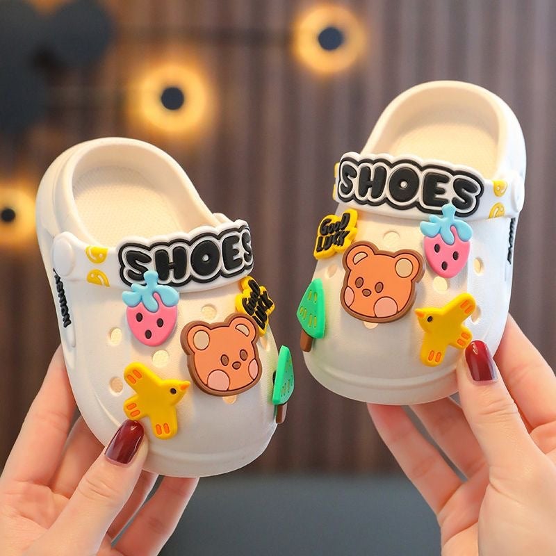 Children'S Slippers, Closed-Toe Boys' Sandals, Cartoon Non-Slip Soft Sole Indoor Home 2024 Baby Clogs, Cute Girls' Slippers - Image 2