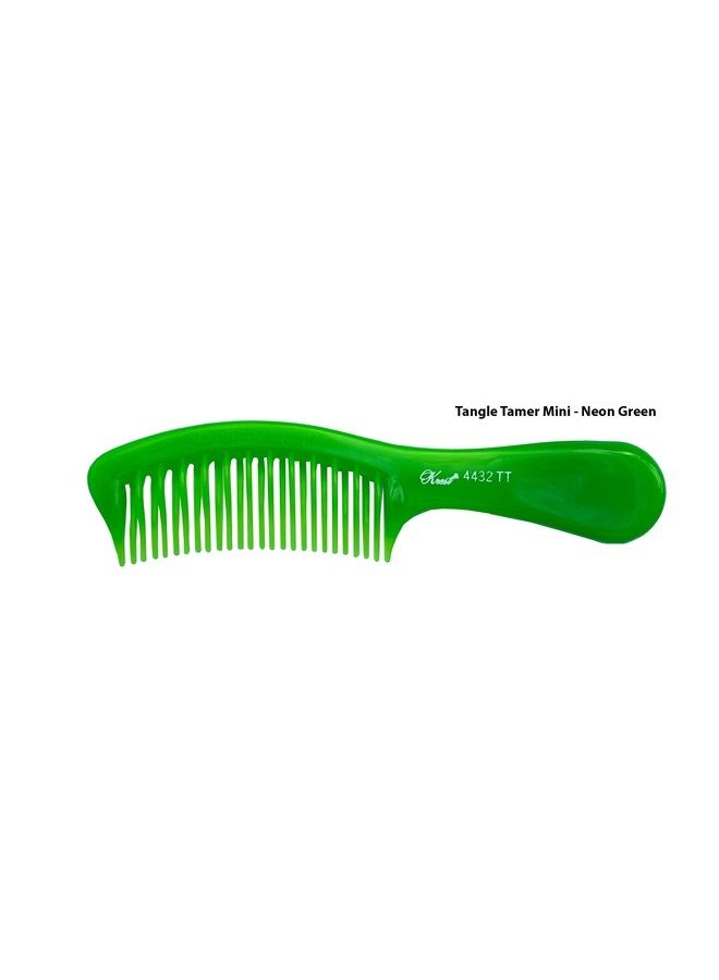 Krest Teal Tangle Tamer Curved Tooth Comb - Image 4