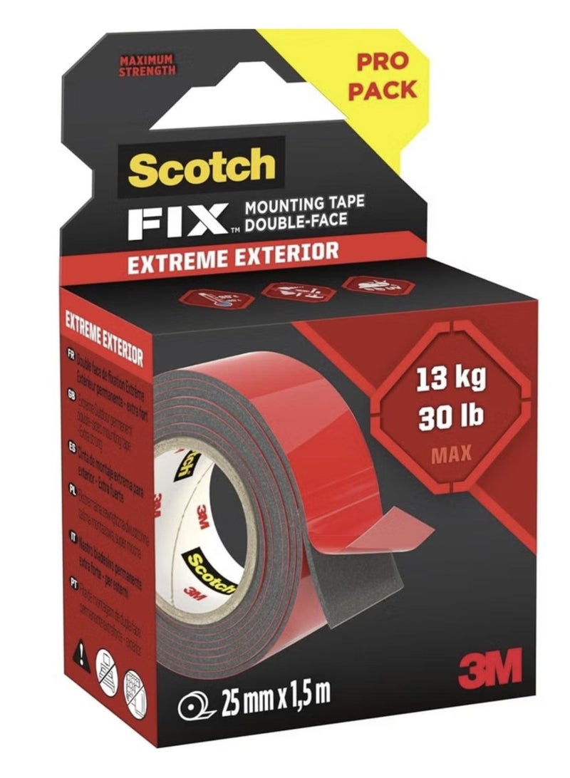 Scotch  Heavy-Duty Double-Sided Tape, Made in the USA, with an Exceptional Weight Capacity of up to 13kg – Versatile and Reliable. - Image 1