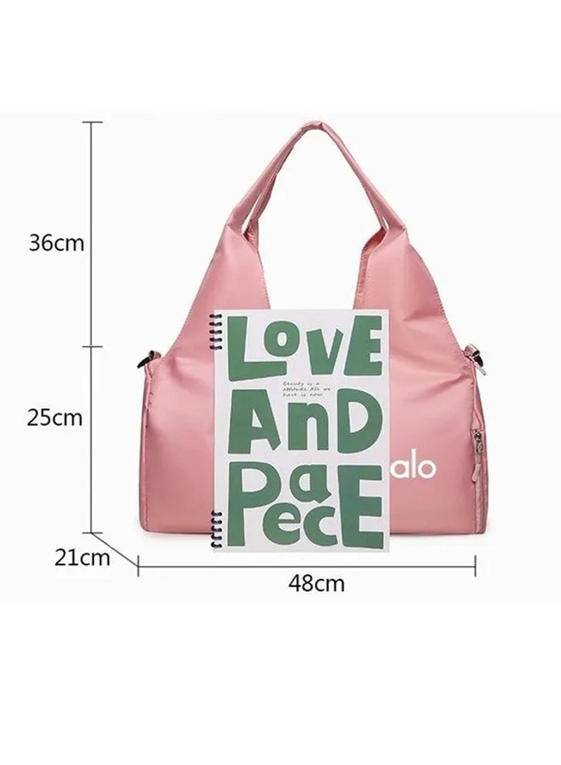 Alo Yoga ALO Sports Yoga Bag - Solid Color Large Capacity Wet/Dry Separation Storage Bag - Image 5