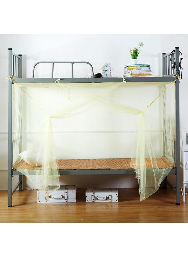Bluejw Student Dormitory Zipper Mosquito Net Dust Top 0.9m Upper And Lower Bunk Bedroom 1m Single Double Bed 1.2 Household 1.5 Meters - Image 1