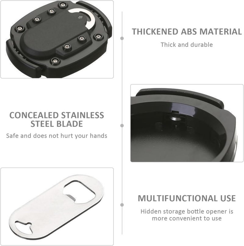 SADMAX Multifunctional 2-in-1 Drink Bottle Opener & Cutter | Portable Can Opener for Kitchen, Bar, Camping & Outdoor Use | Easy-to-Use Tool for Soda, Beer, and Beverage Cans - Image 3