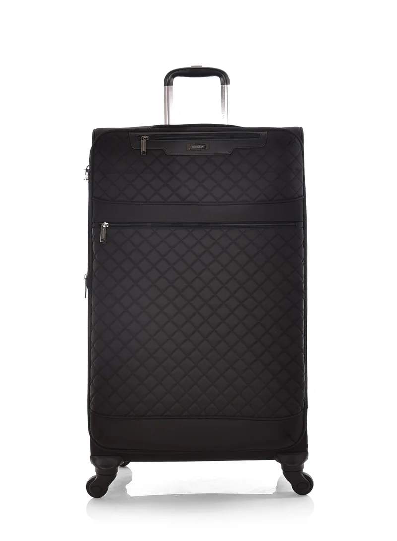 MAGELLAN Magellan Luggage 4 Piece Set Trolley Travel Bag Size 20/24/28/32 Inch Black