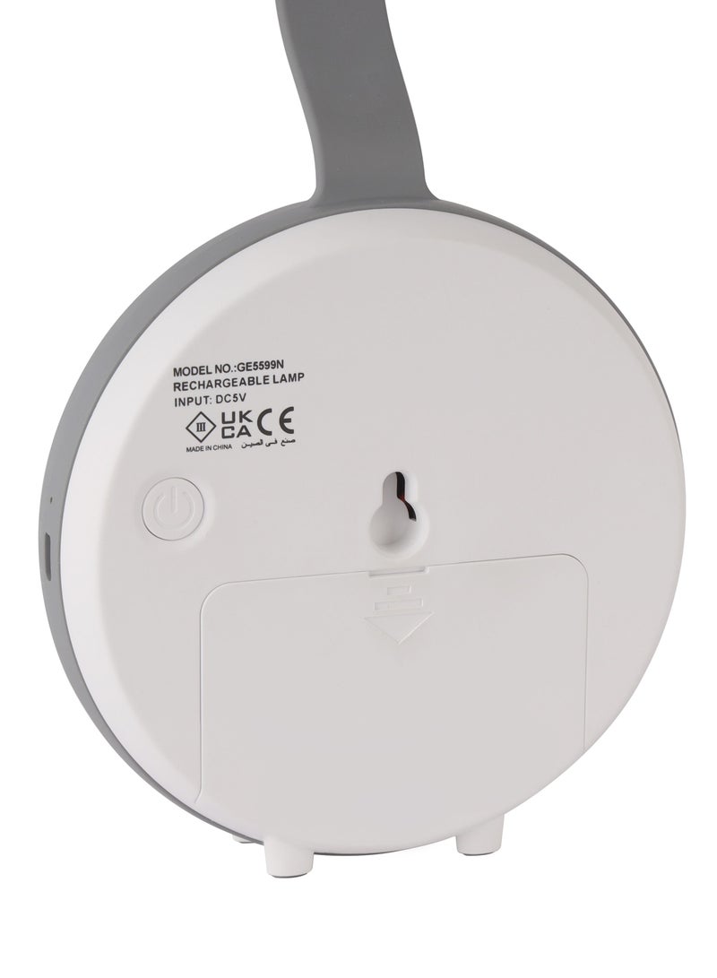 GEEPAS مصباح LED دائري قابل لإعادة الشحن بتصميم محمول وخفيف الوزن - Image 5