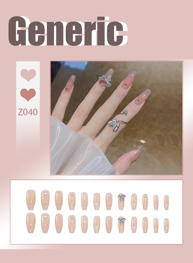 CYNAz040 Fake Nails,24pcs Press Nails - Image 1