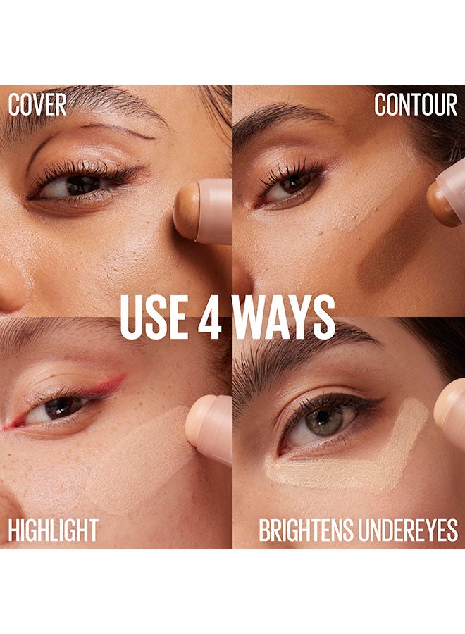 ميبلين نيويورك ليفتر ستيكس متعدد الاستخدامات للوجه، كونتور، برونزر، كونسيلر وكريم أساس 65 - Image 3