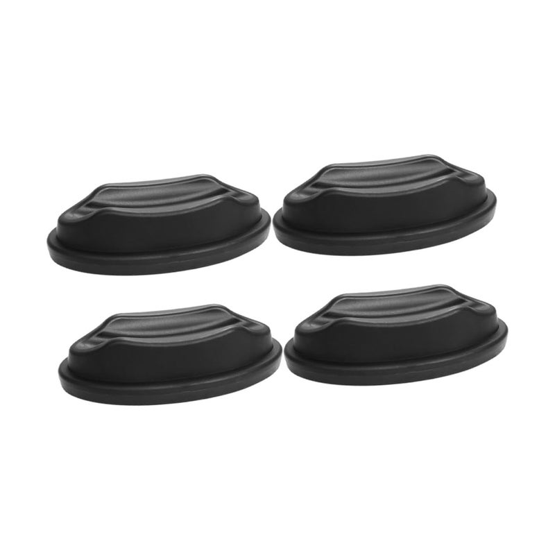 4Pcs Bike Trainer Floor Mat Anti Slip Front Wheel Mat for Indoor Cycling Exercise Stand - Image 2
