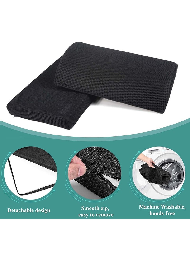 Swift SWIFT Foot Rest for Under Desk at Work, Adjustable Memory Foam for Office Chair & Gaming Chair, Ergonomic Design for Back & Hip Pain Relief Black  - Image 3