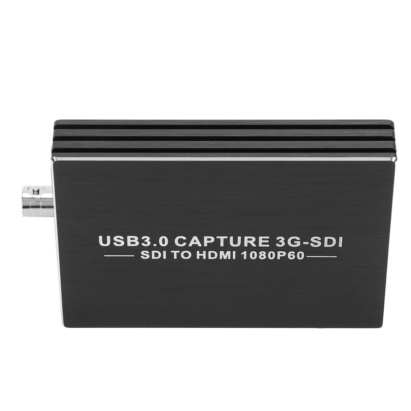 بطاقة التقاط فيديو USB 3.0 من SDI إلى متوافقة مع HDMI - جهاز التقاط فيديو بدقة 1080P وسرعة 60 إطارًا في الثانية - مسجل فيديو مباشر مع تسجيل صوتي متزامن لإنتاج محطات التلفزيون - Image 4