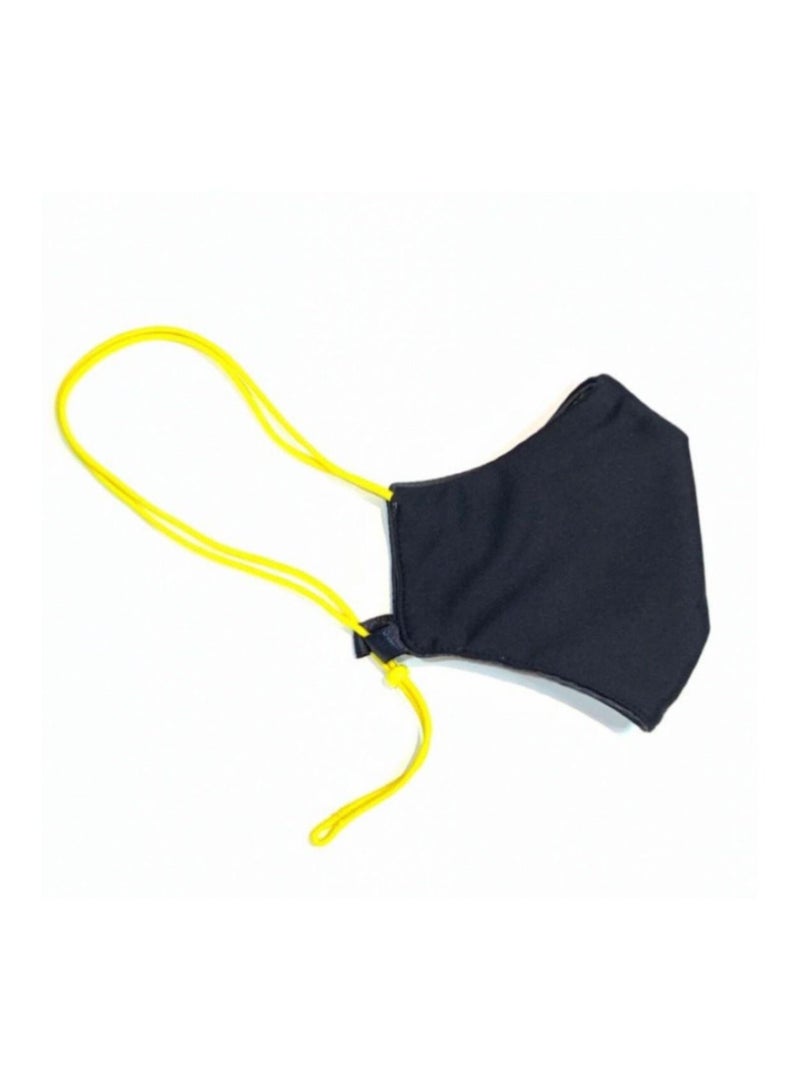 LOCKDOWN Fabric 3D Mask with Neck Strap - Image 1