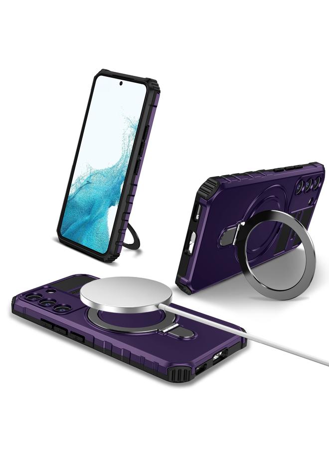 S-TOP Case For Samsung Galaxy S22 5G MagSafe Magnetic Holder Phone Case - Image 1
